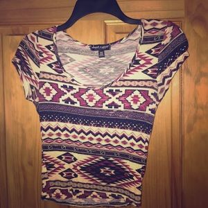 Pattern crop top